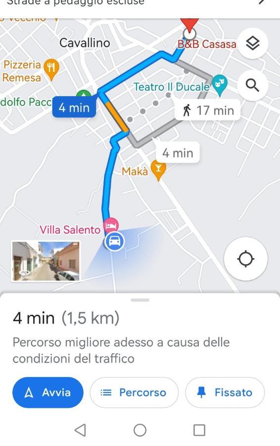 فندق Casasalento كافالينو دي ليتشي المظهر الخارجي الصورة